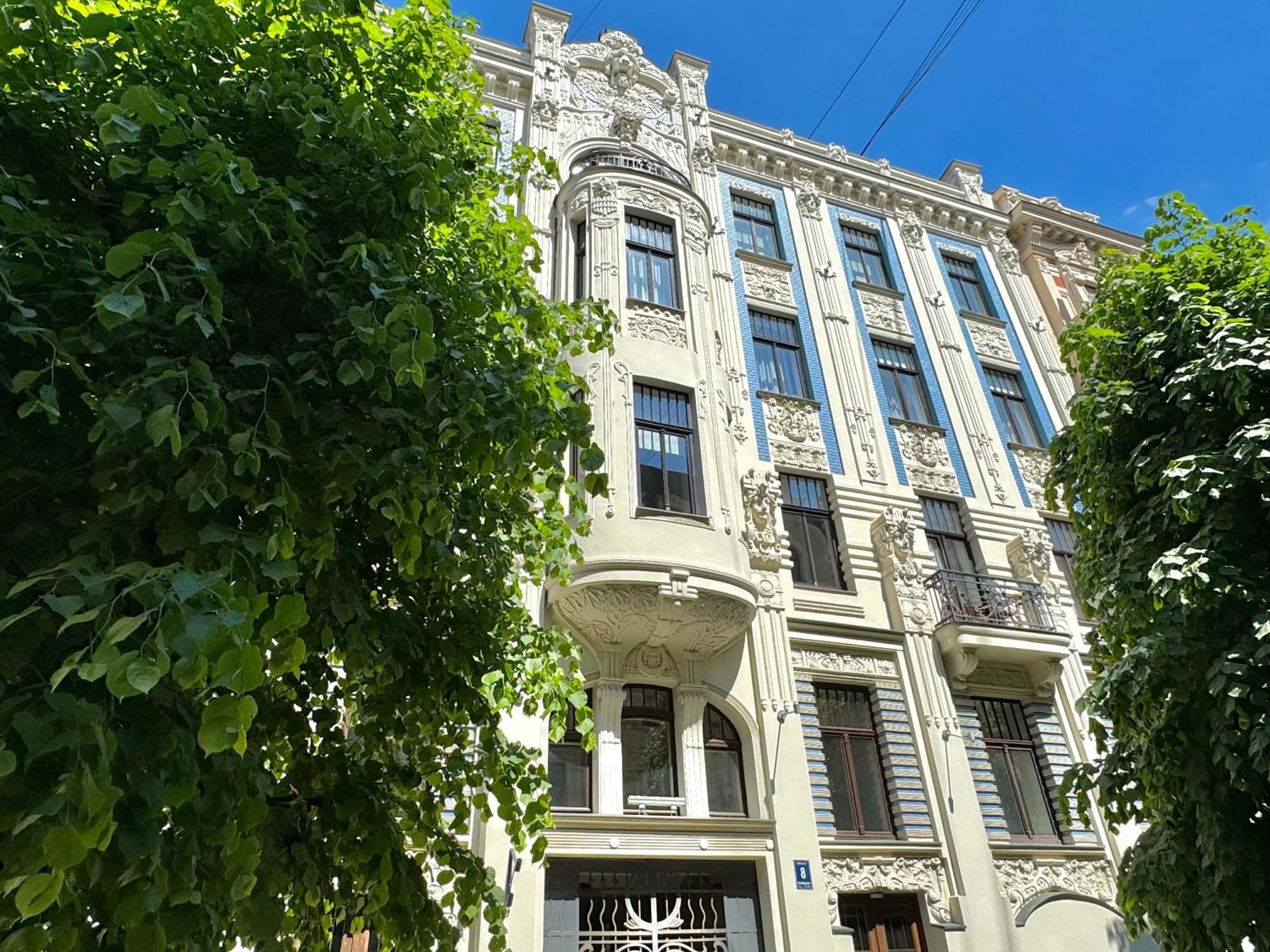 Stay In Art Nouveau District Riga Exterior photo